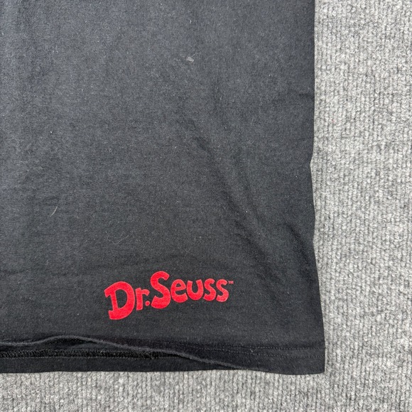 Champion Shirt Kids S Black Dr Seuss Graphic Tee Short Sleeve Casual - Picture 4 of 11